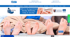 Desktop Screenshot of podiatrystation.com